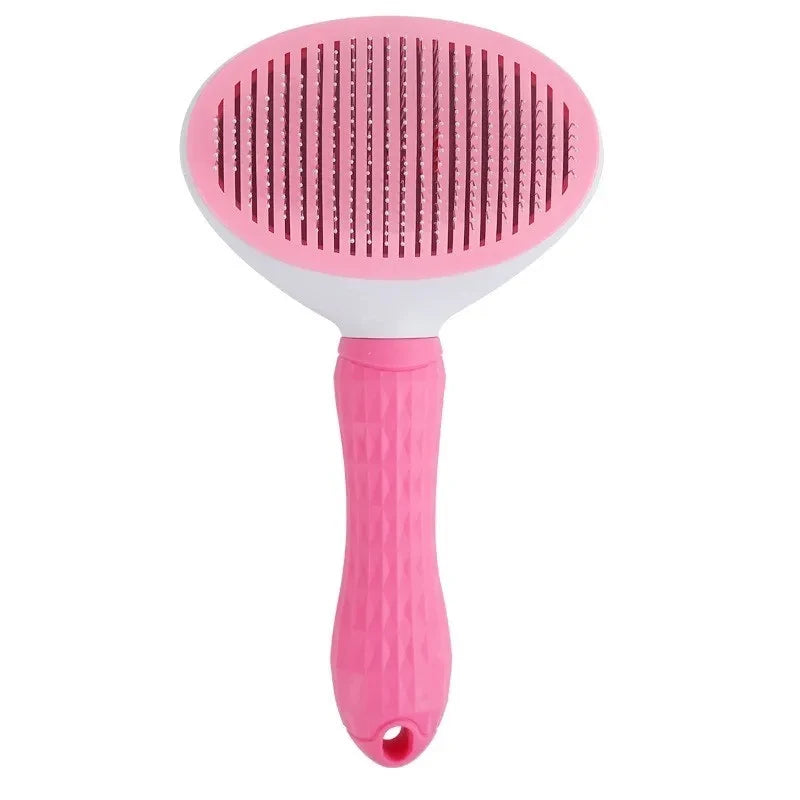 Pet brush self grooming comb