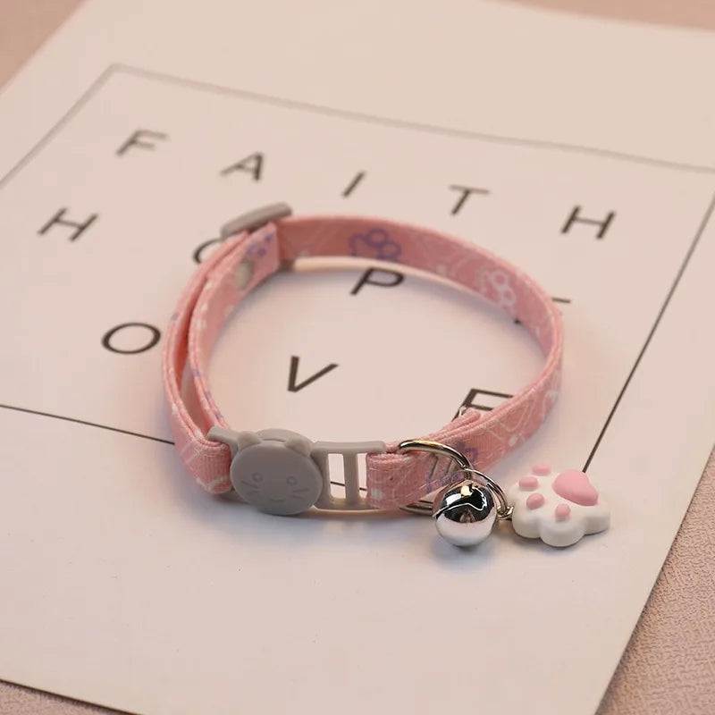 Pet Collar With Bell Cute, Comfortable and fun