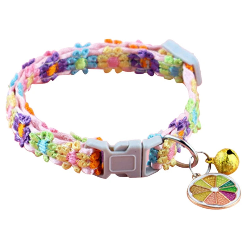 Pet Collar With Bell Cute, Comfortable and fun